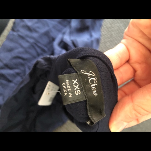 Navy jcrew blouse - Picture 5 of 6